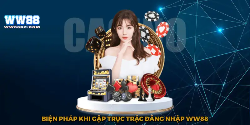 Biện pháp khi gặp trục trặc đăng nhập WW88